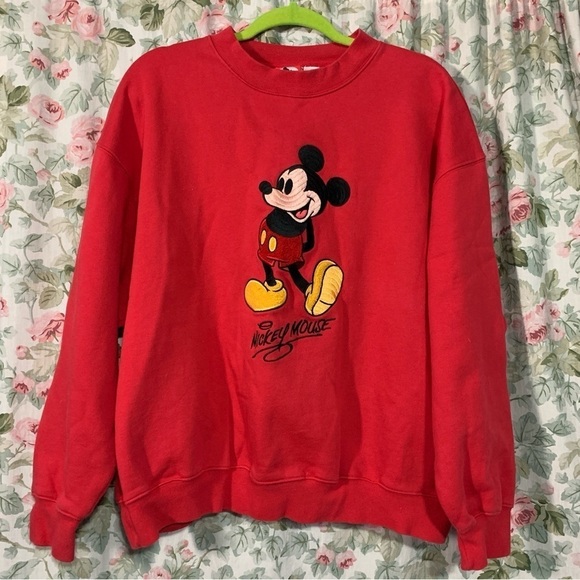 DISNEY - Vintage Mickey Mouse Crewneck - Picture 1 of 6